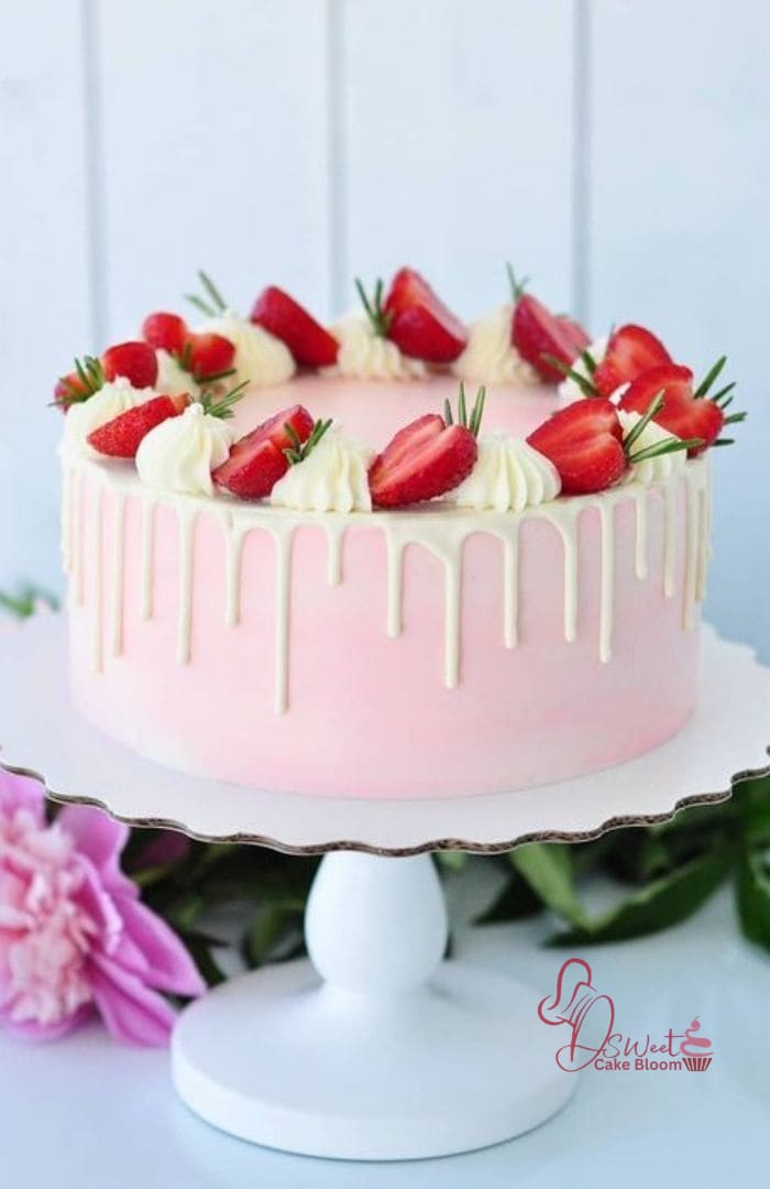 Dreamy Strawberry Cake